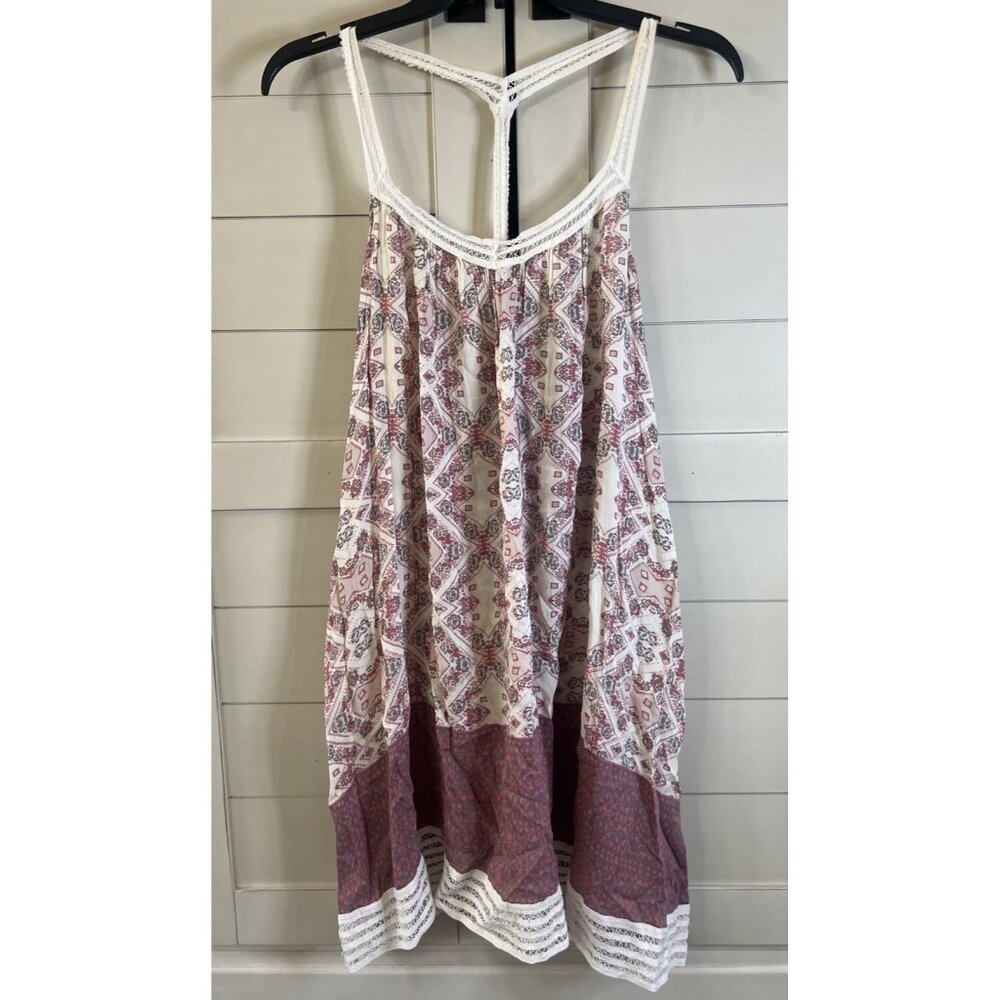 Intimately Free People Mini swing Dress sz Small Women’s Top Blouse Bohemian